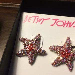 Betsey Johnson Jewelry - NWT Betsey Johnson starfish earrings Betsey Johnson Jewelry - NWT Betsey Johnson starfish earrings